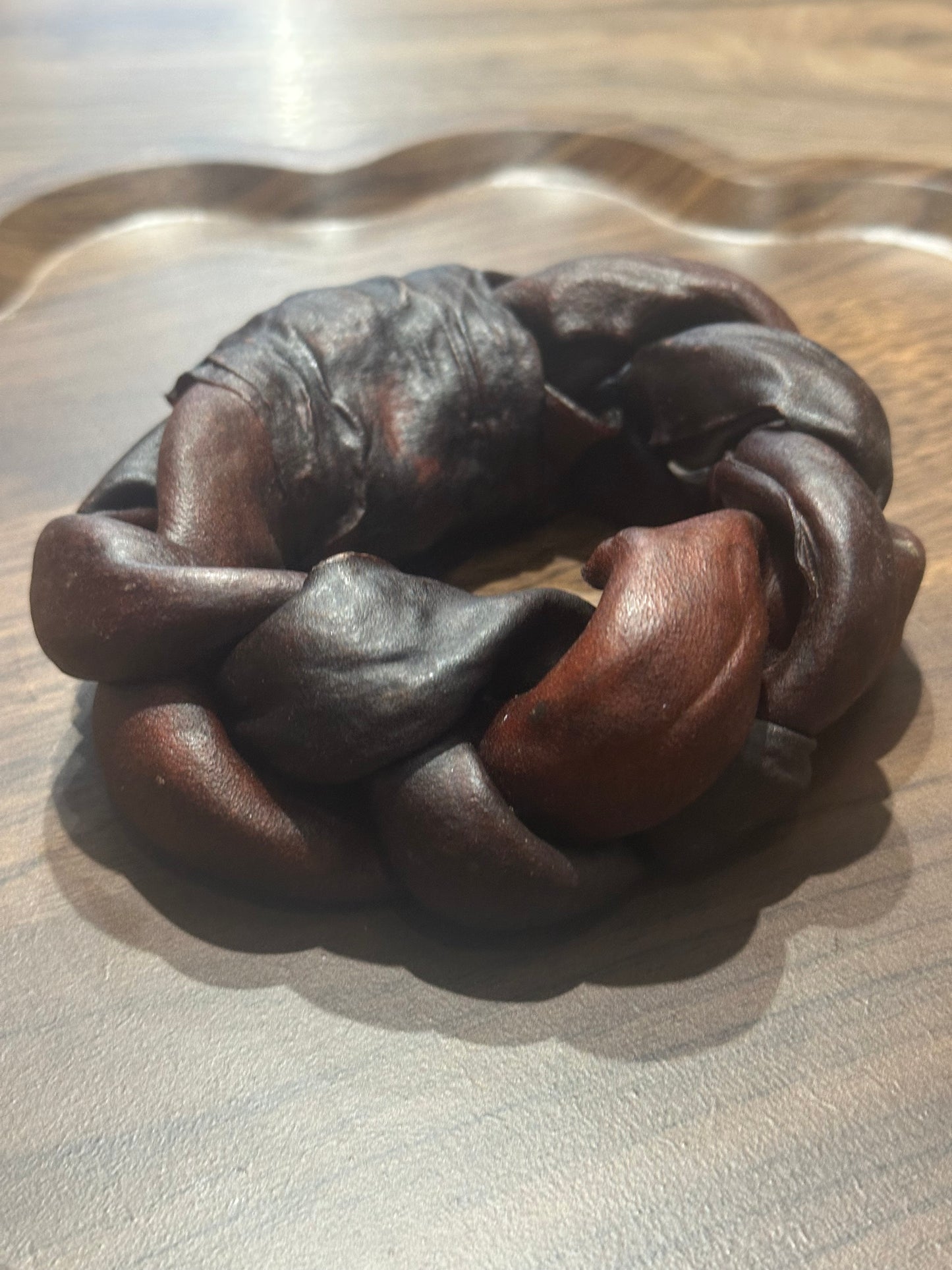 Braided Camel Collagen Ring