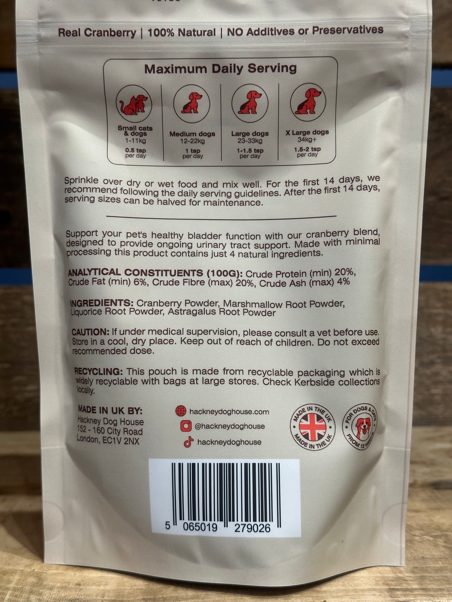 Urinary Cranberry Topper