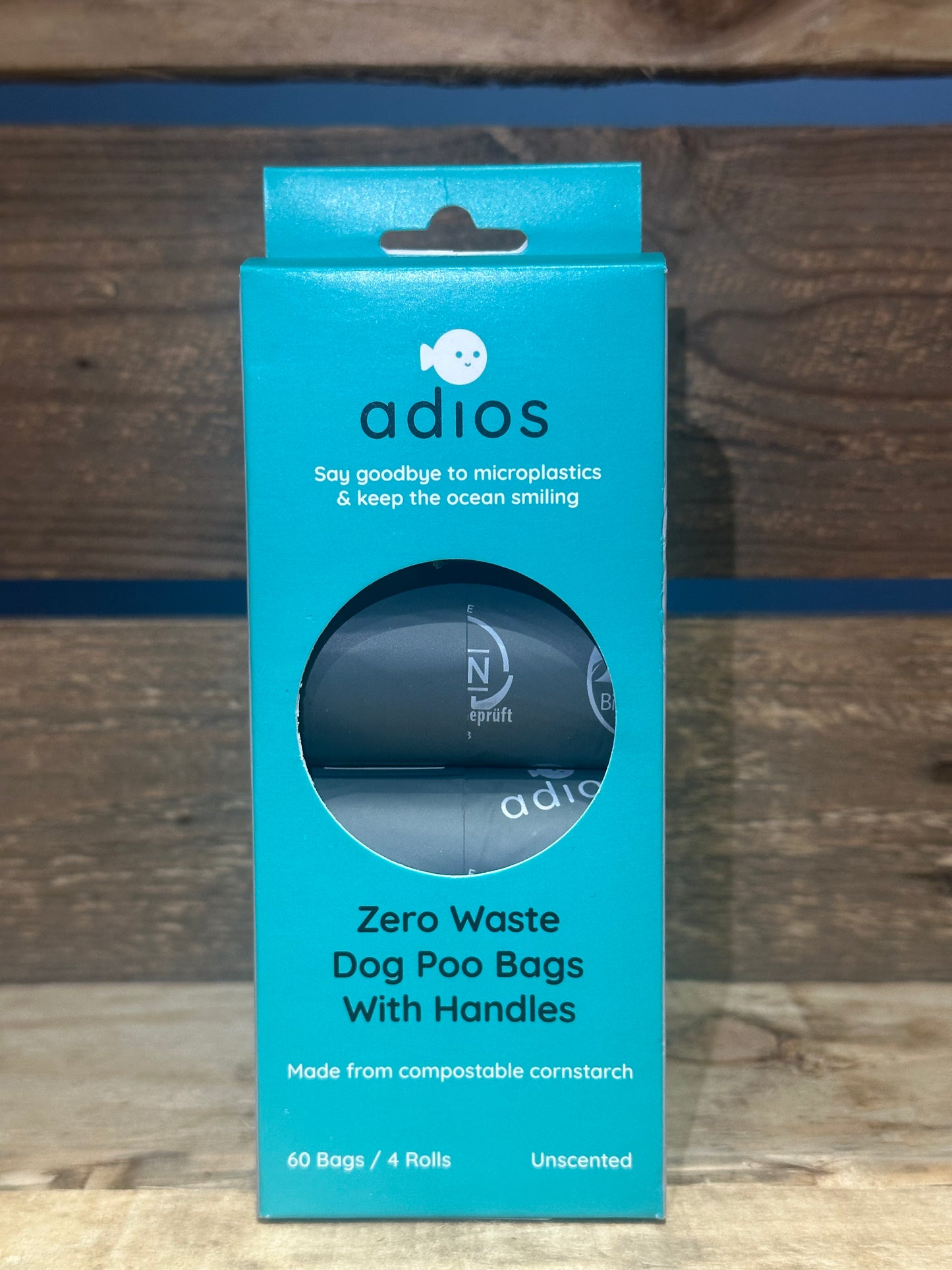 4 Grey Rolls with Handles