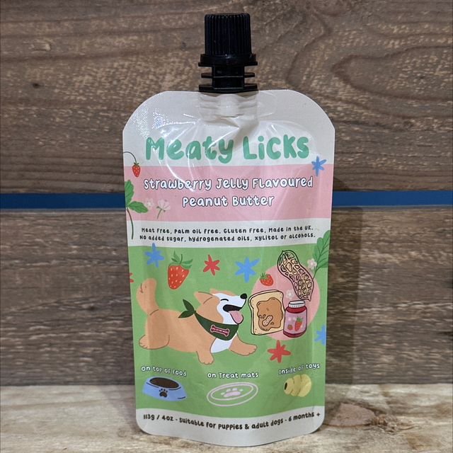 Strawberry Jelly Flavoured Peanut Butter