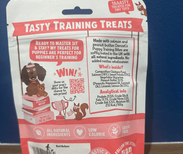 Salmon and Peanut Butter Training Bites