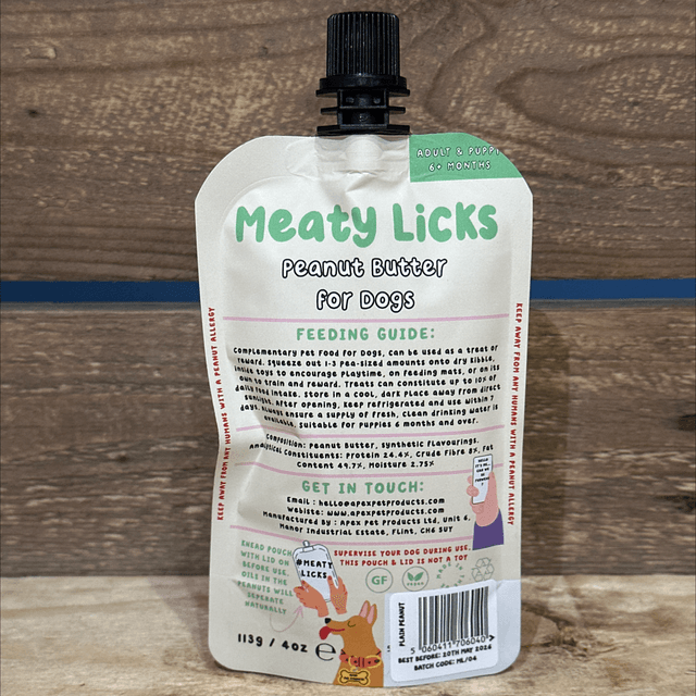 Peanut Butter Pouch 113g
