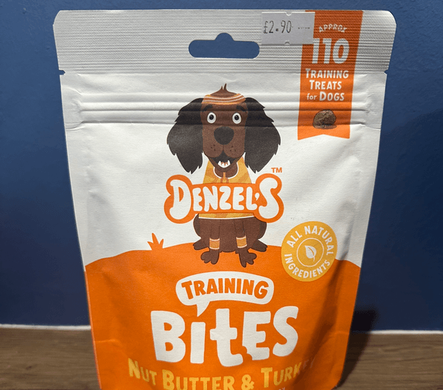 Nut Butter &amp; Turkey Training Bites