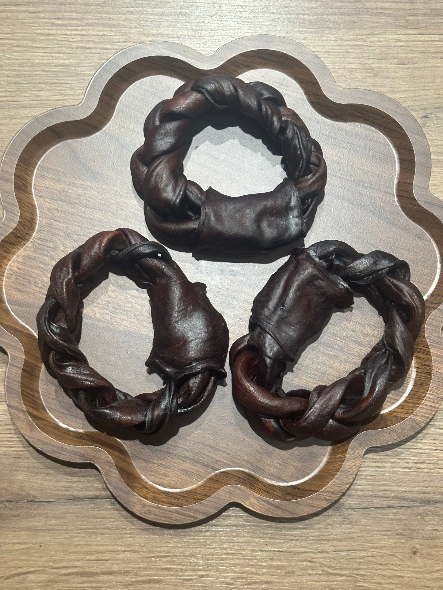 Braided Camel Collagen Ring