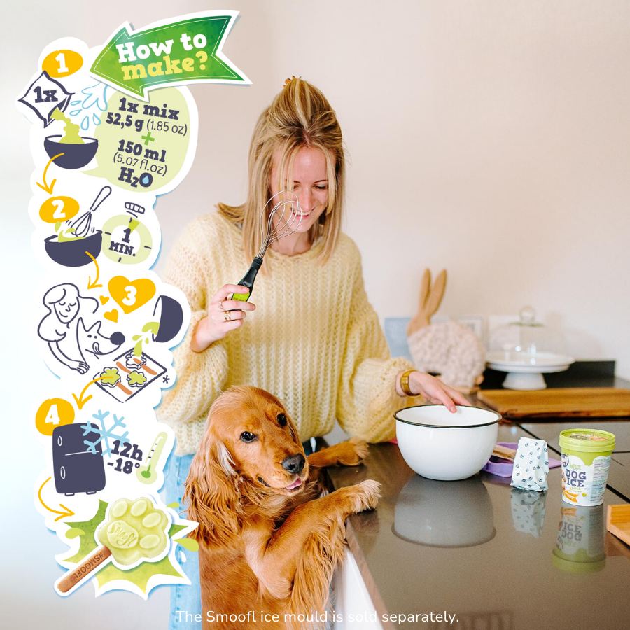 Apple Dog Ice Cream Mix