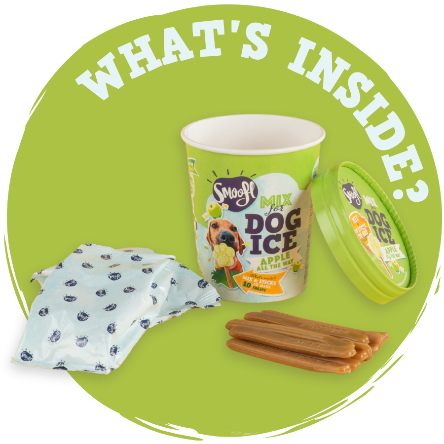 Apple Dog Ice Cream Mix
