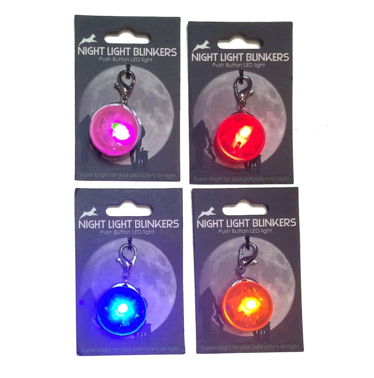 Night Light Blinker - Clip-On LED Dog Blinker