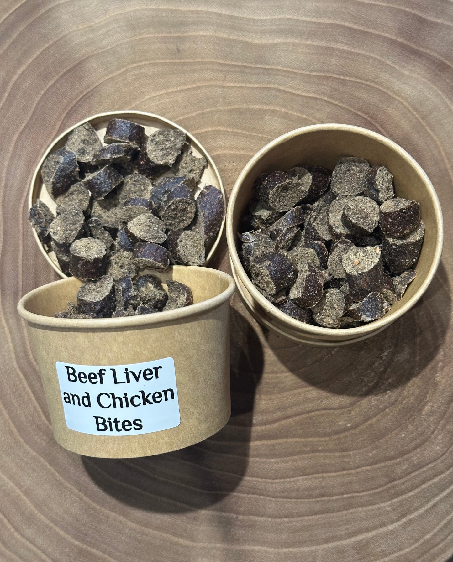 Beef Liver and Chicken Bites