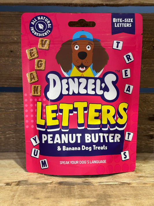 Peanut Butter and Banana Denzel’s Treats