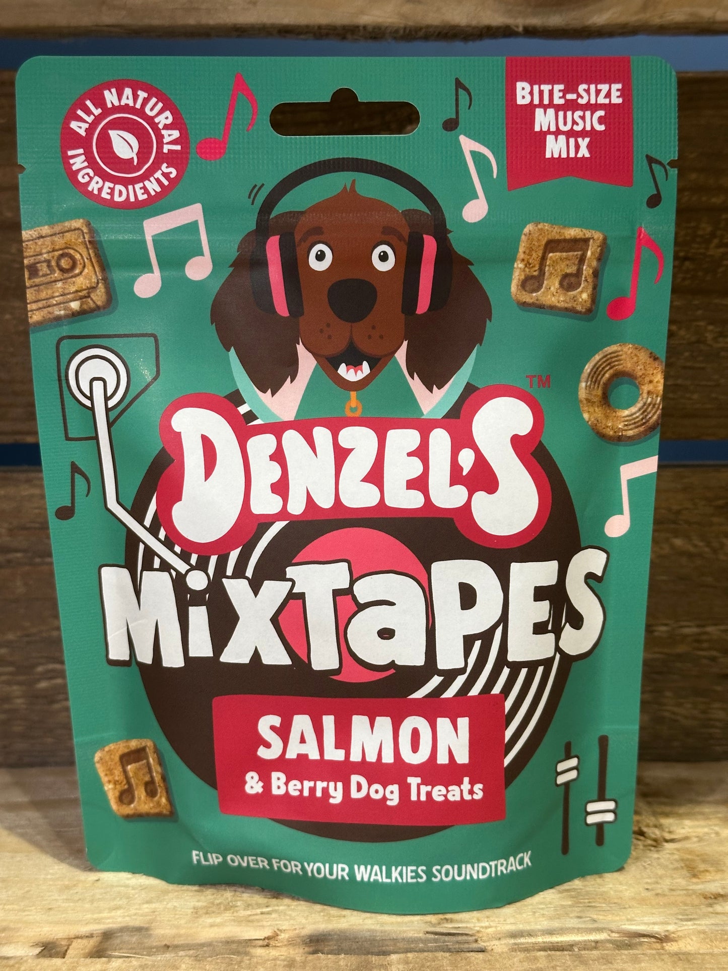 Salmon and Berry Denzel’s Treats