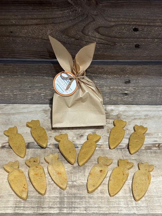 Carrot and Peanut Butter Cookies