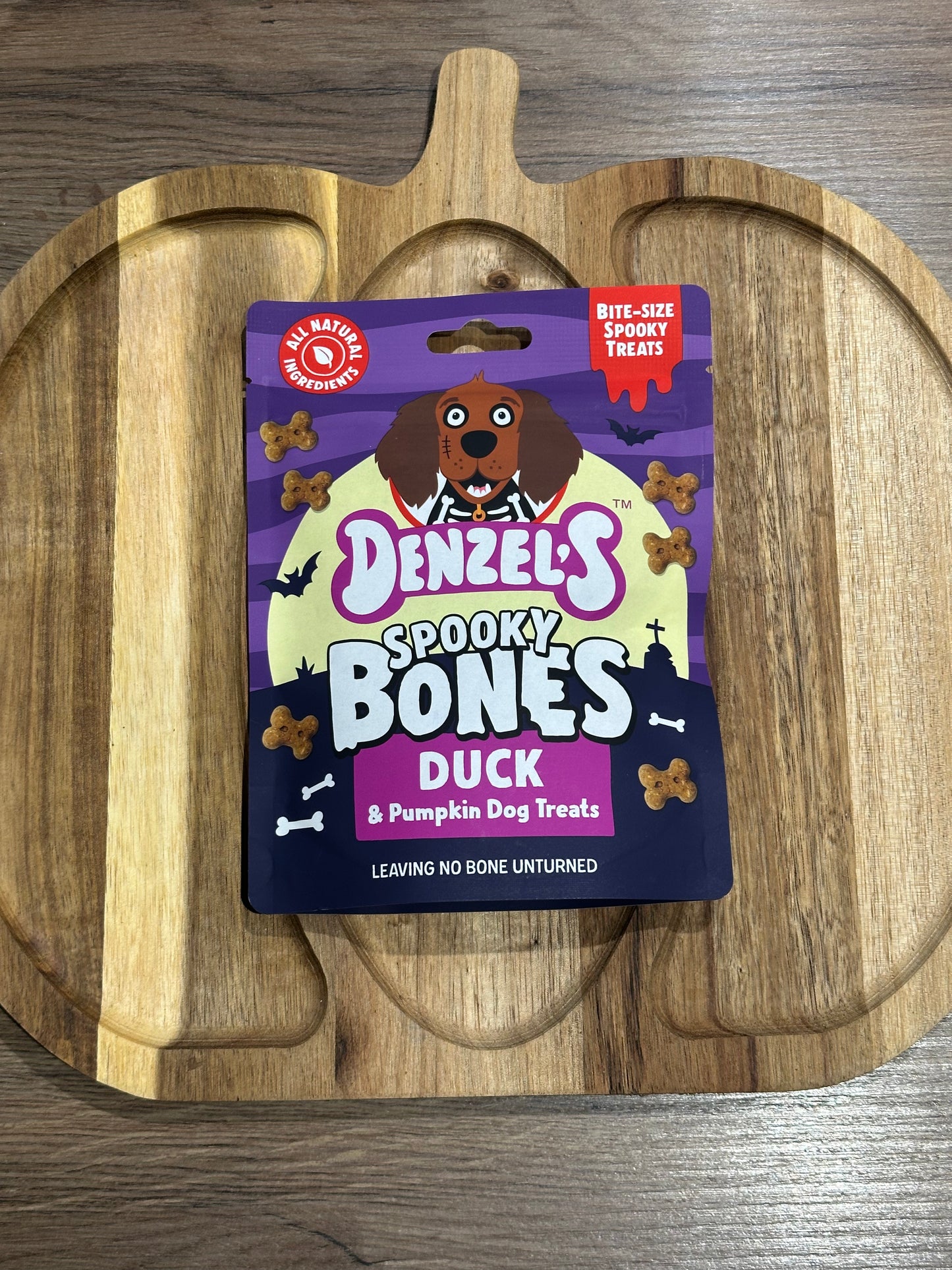 Spooky Bones Duck and Pumpkin Treats