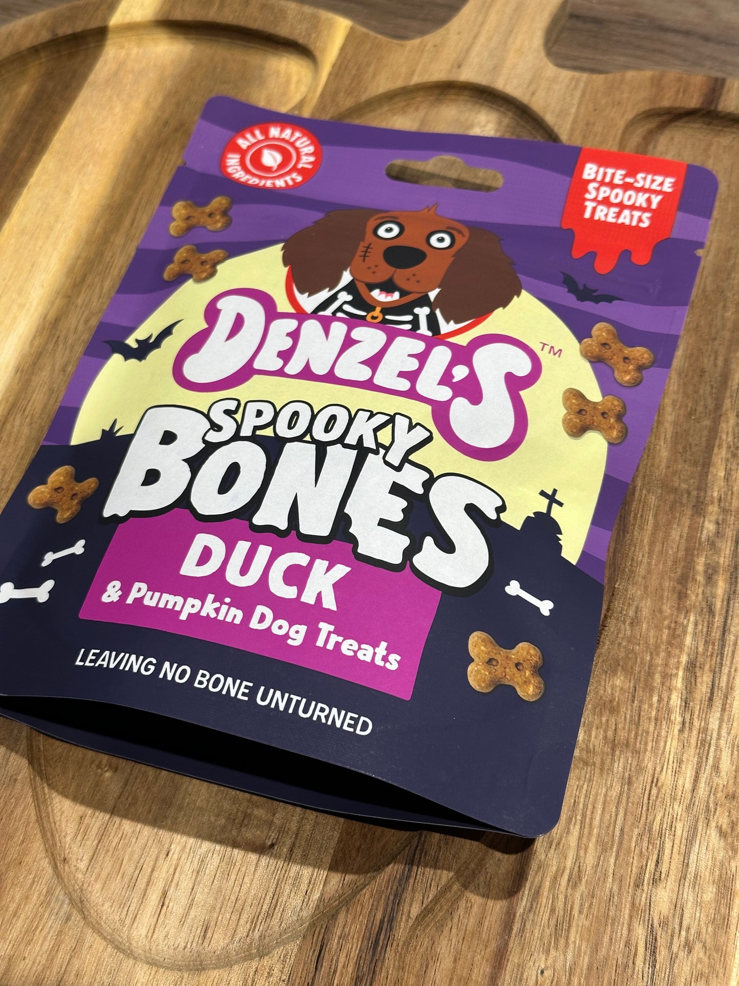 Spooky Bones Duck and Pumpkin Treats