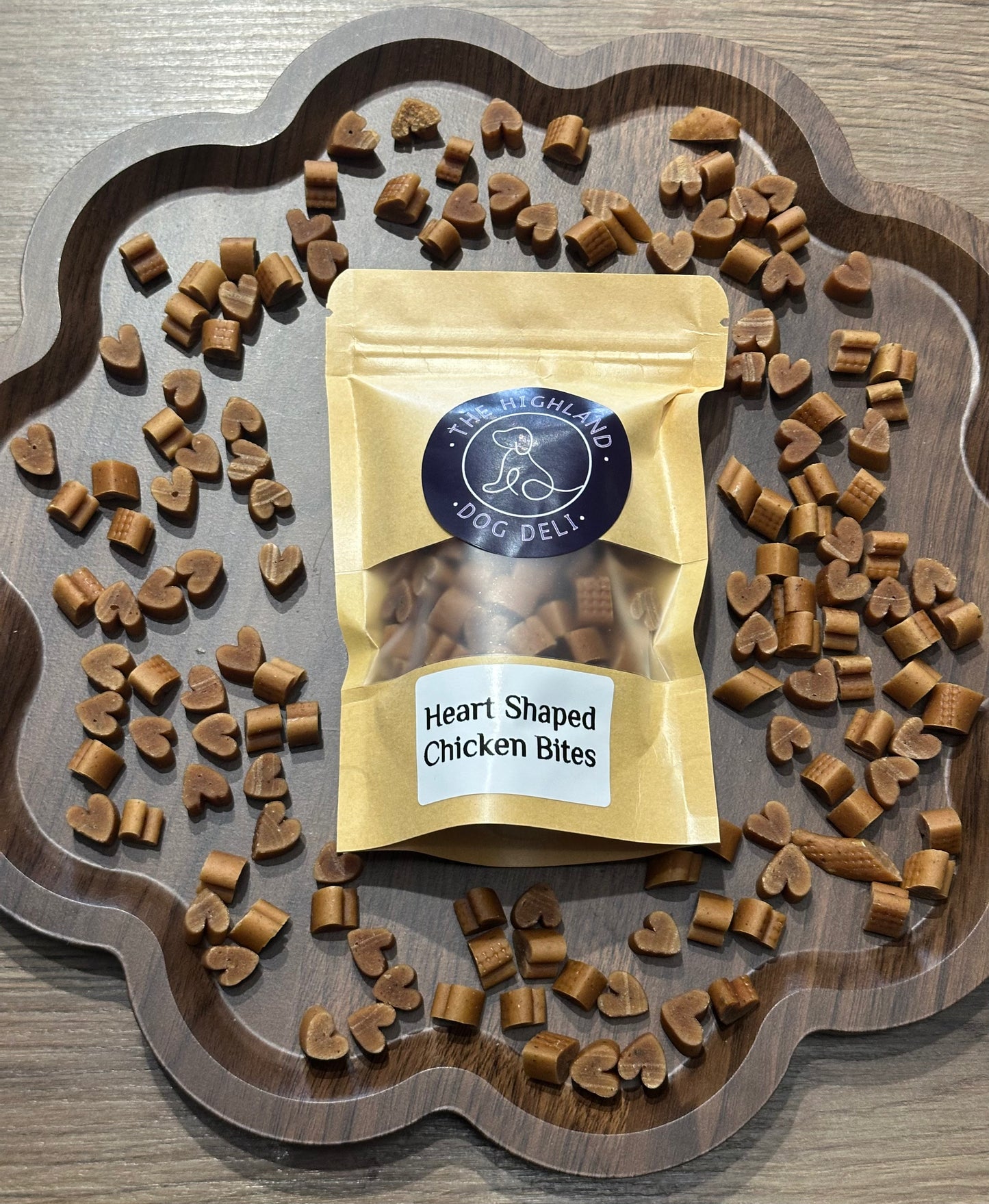 Heart Shaped Chicken Bites