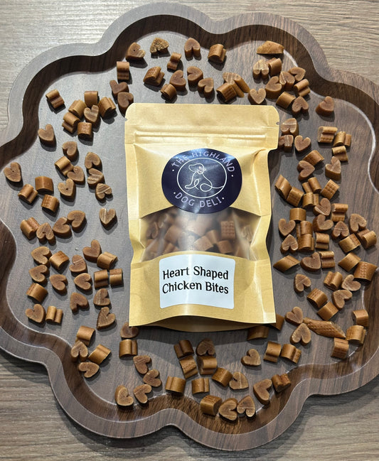 Heart Shaped Chicken Bites