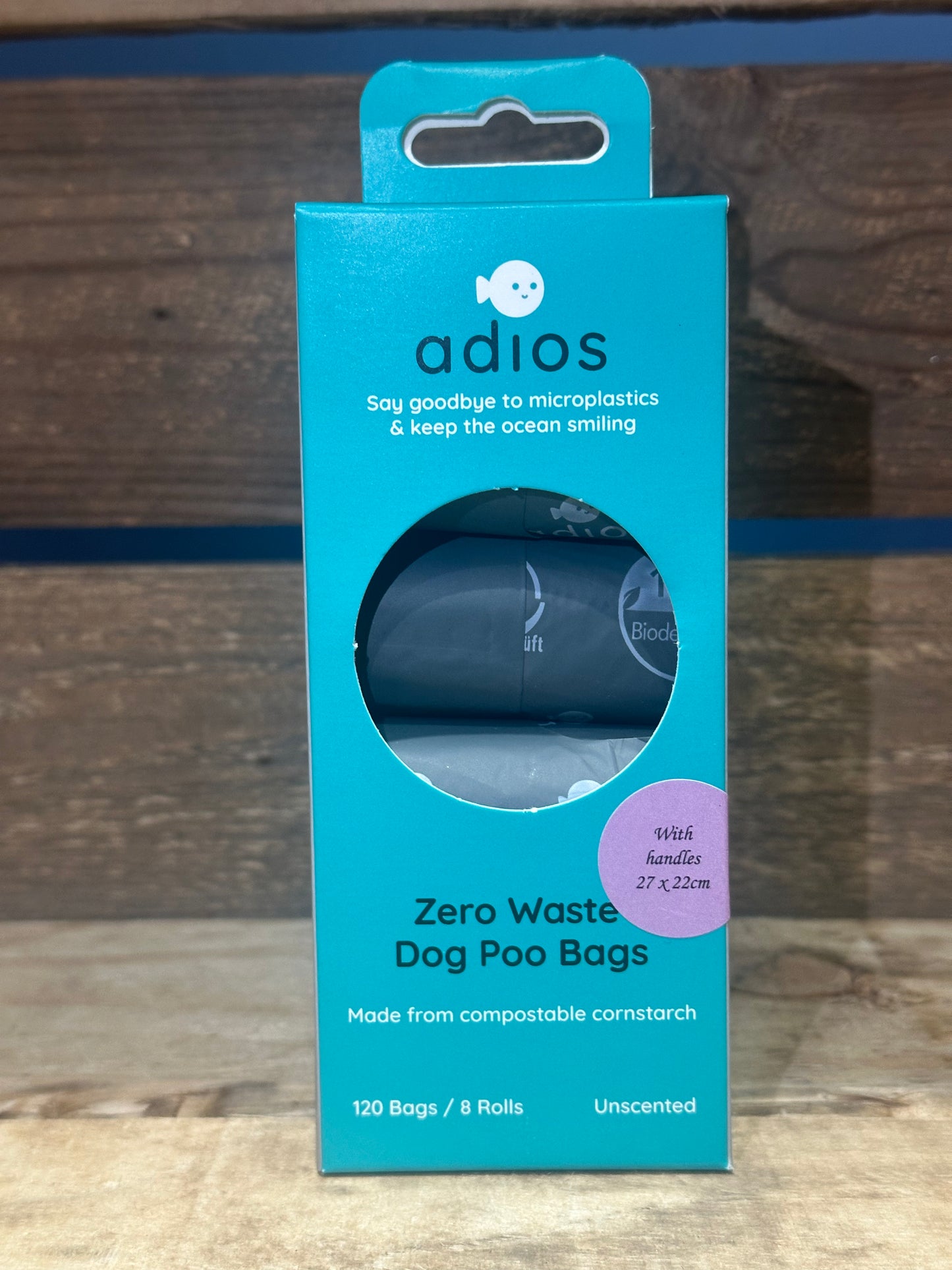 8 Grey Rolls with Handles