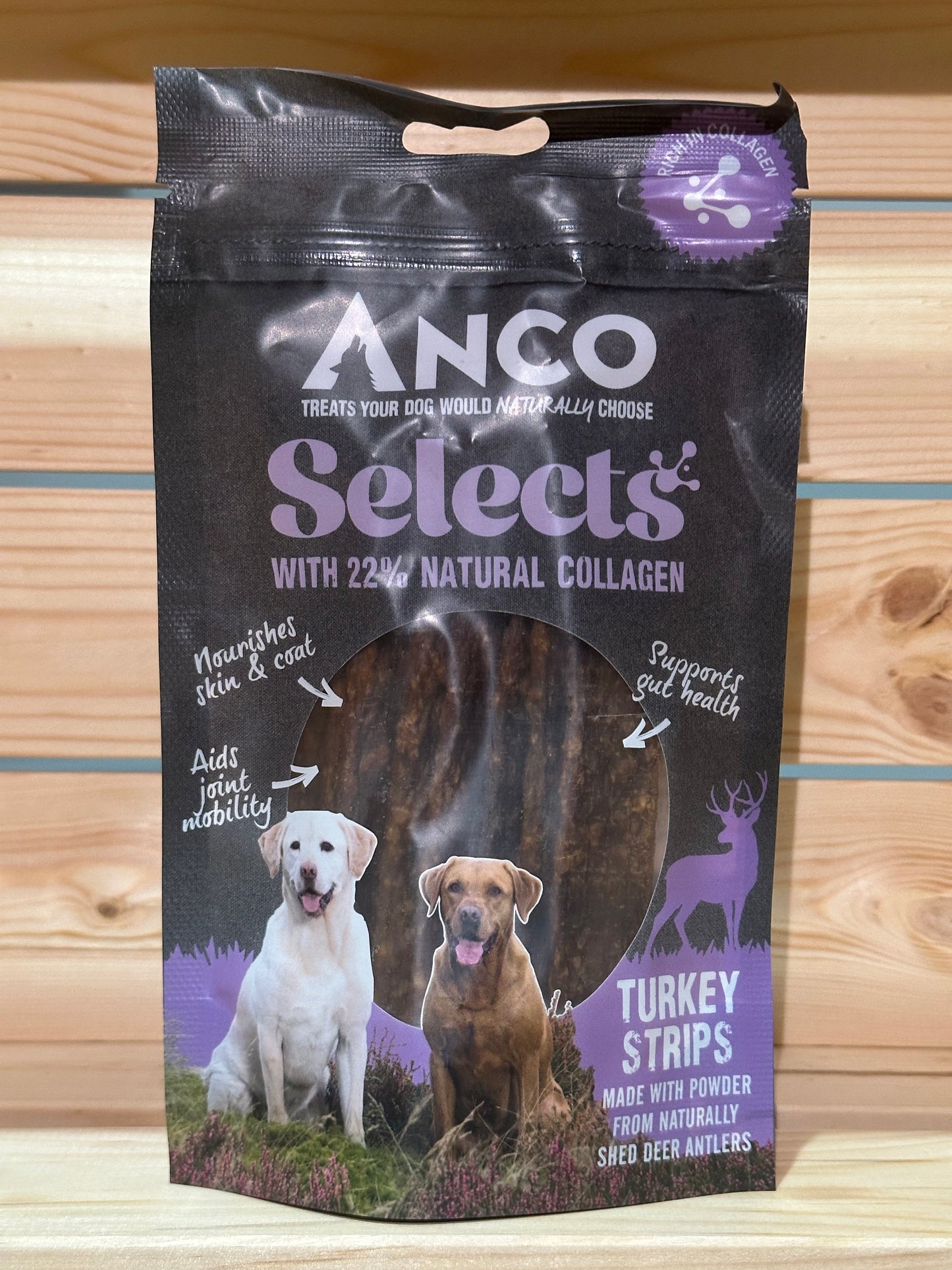 Turkey Strips with Collagen