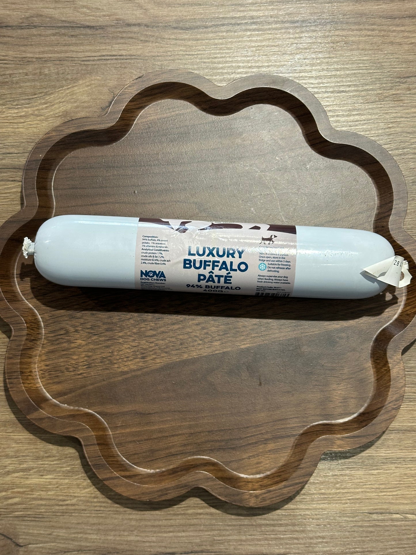 Luxury Buffalo Pâté 400g