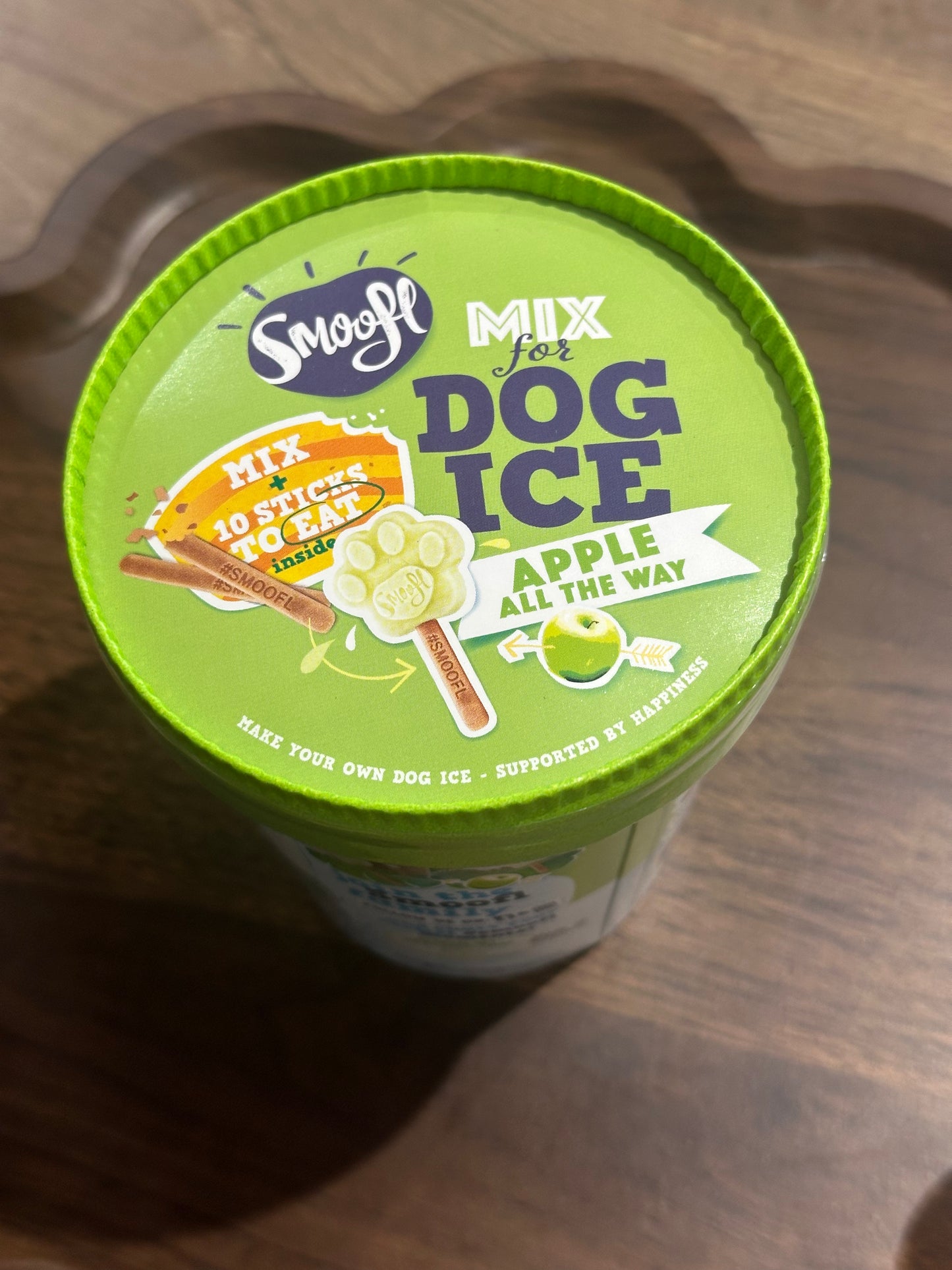 Apple Dog Ice Cream Mix