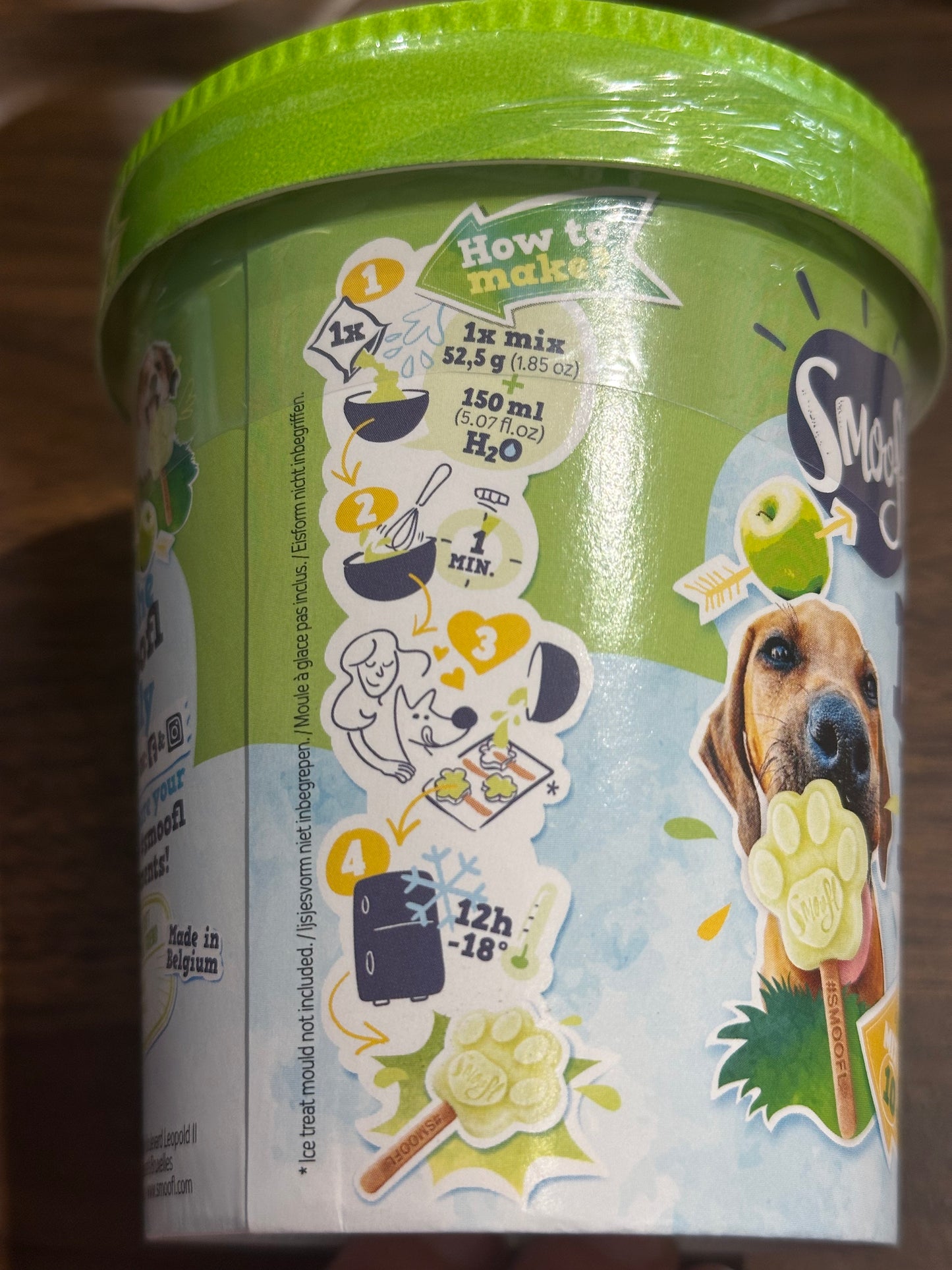 Apple Dog Ice Cream Mix