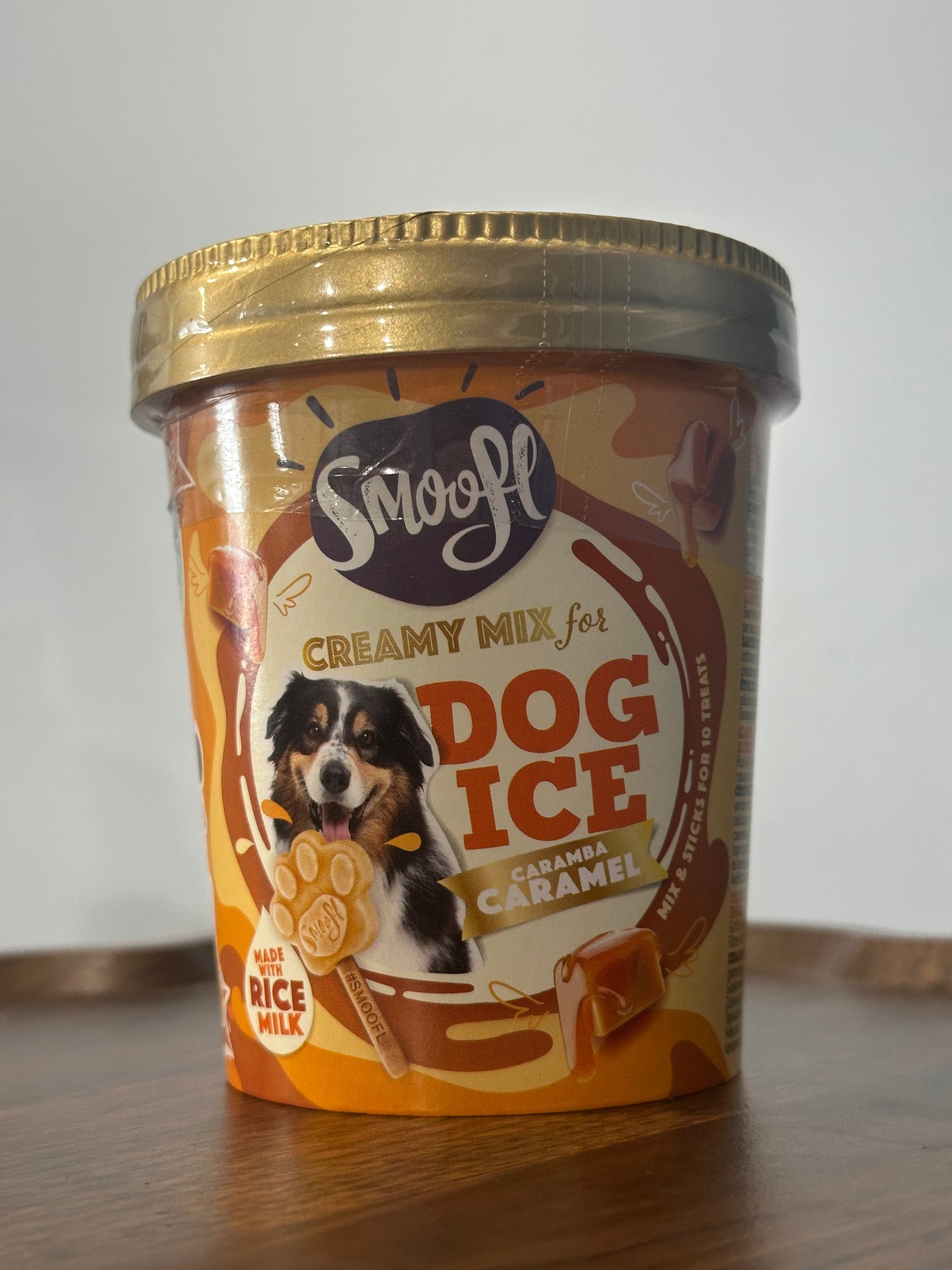 Caramel Dog Ice Cream Mix