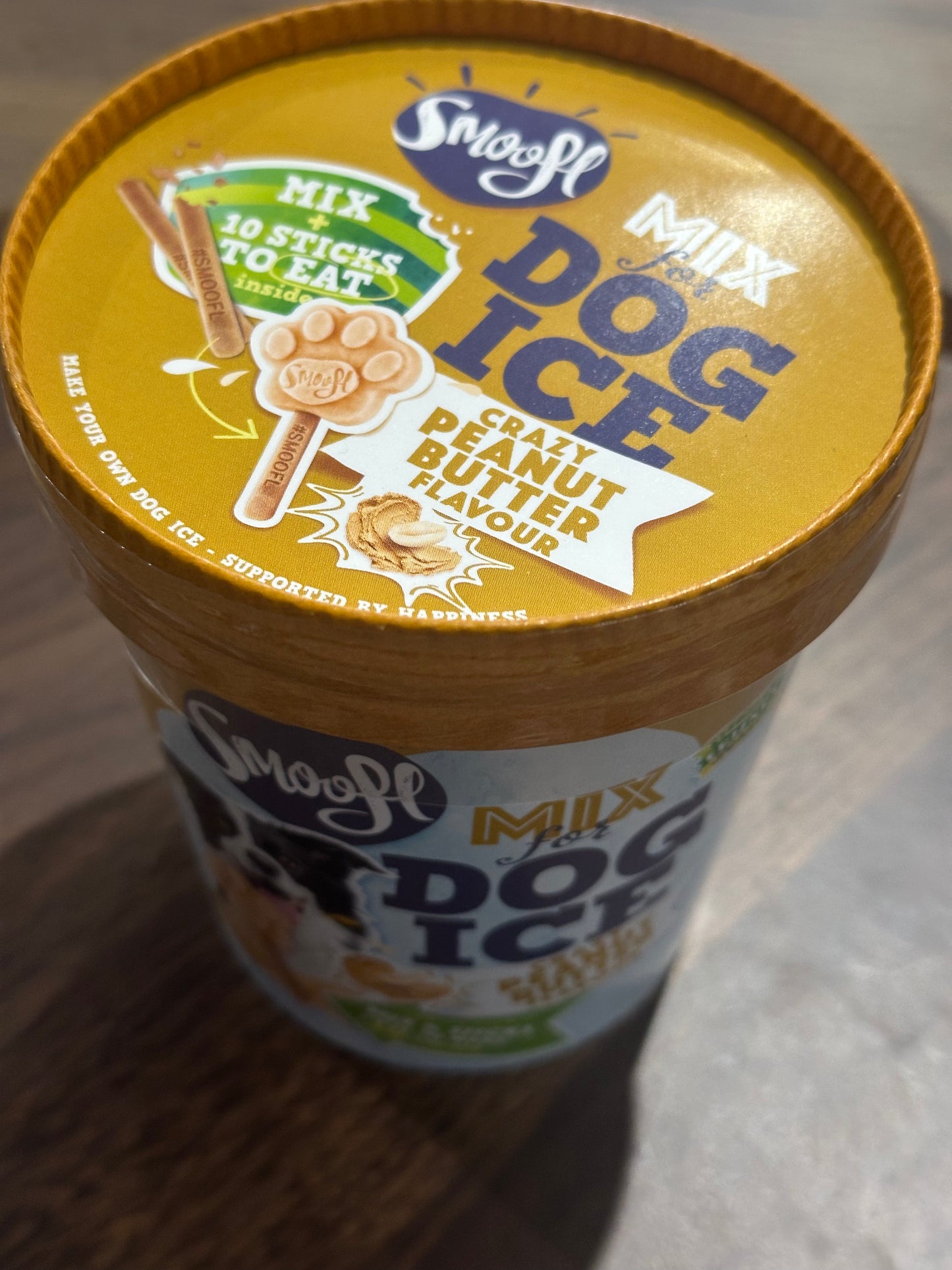 Peanut Butter Dog Ice Cream Mix