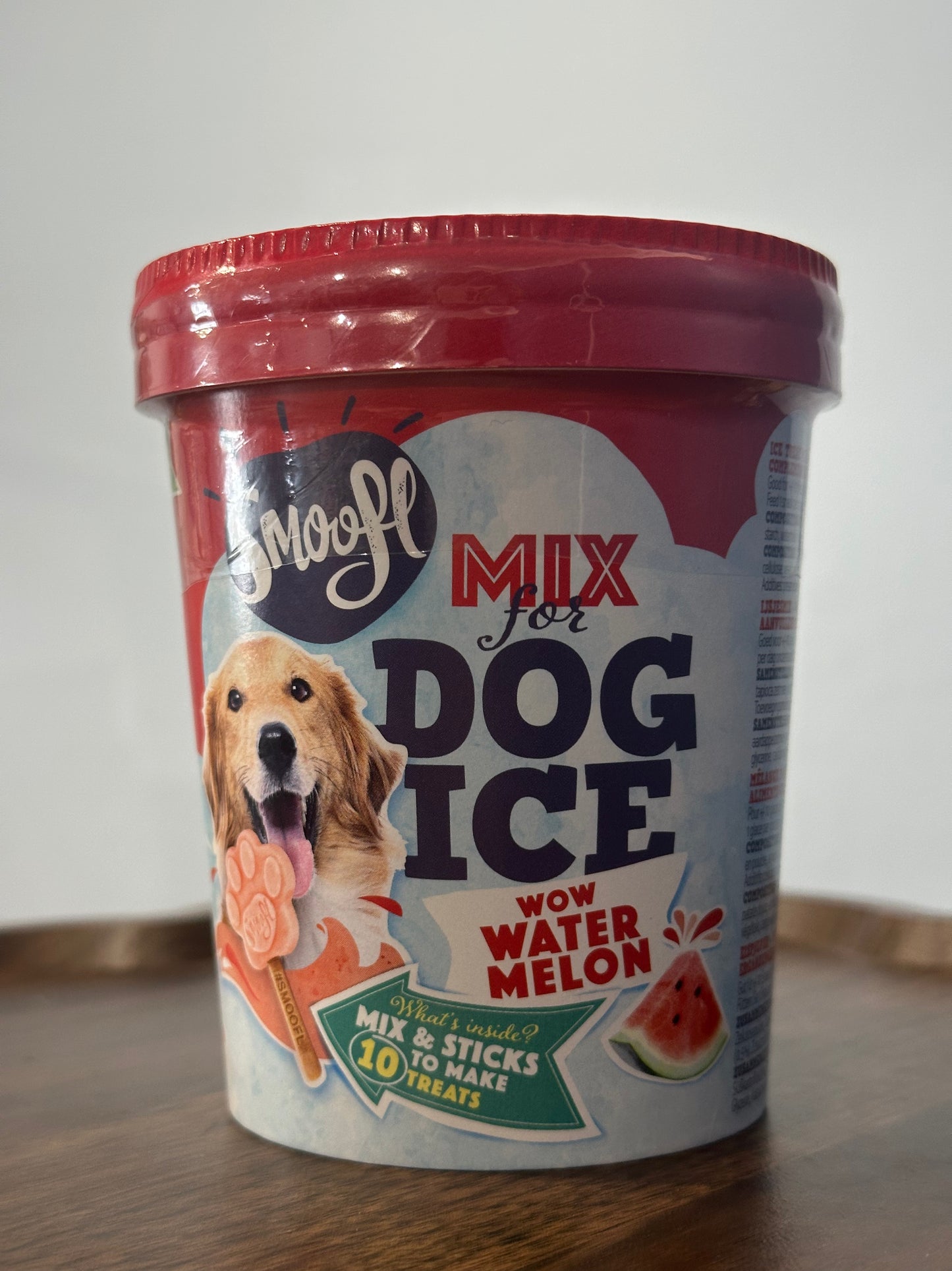 Watermelon Dog Ice Cream Mix