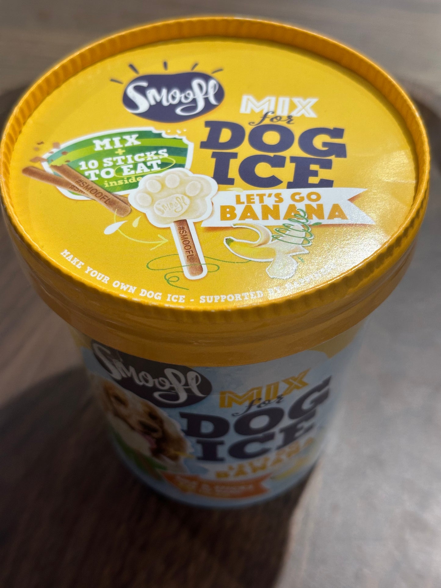 Banana Dog Ice Cream Mix