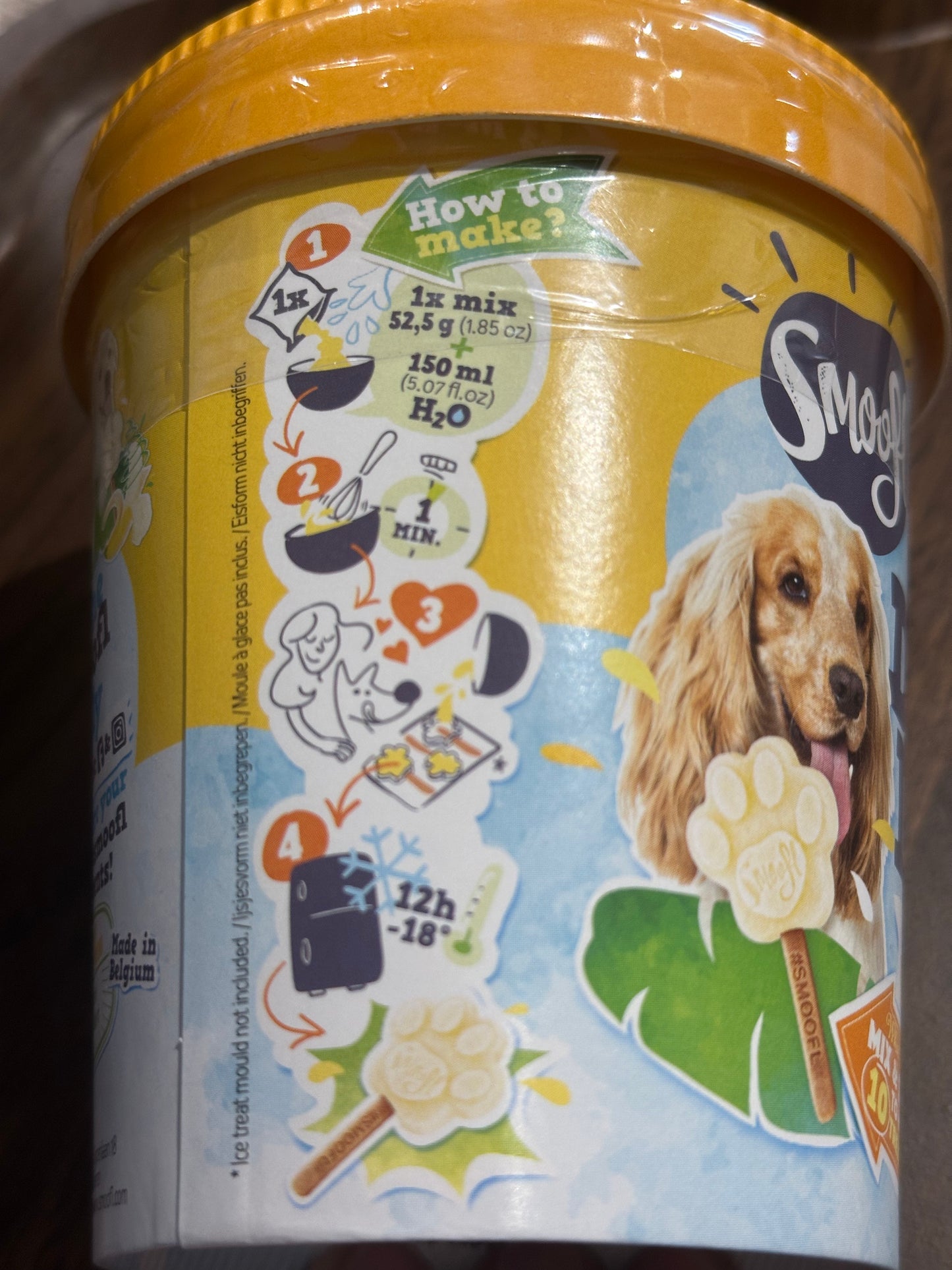 Banana Dog Ice Cream Mix