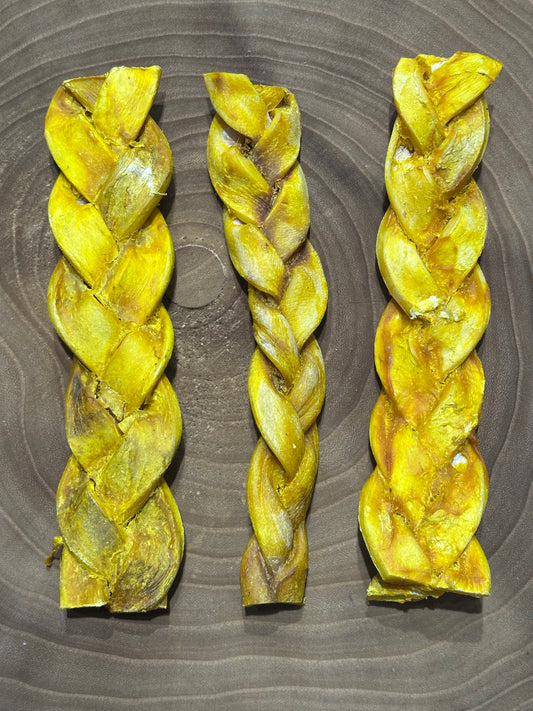 Beef, Chicken and Turmeric Braid