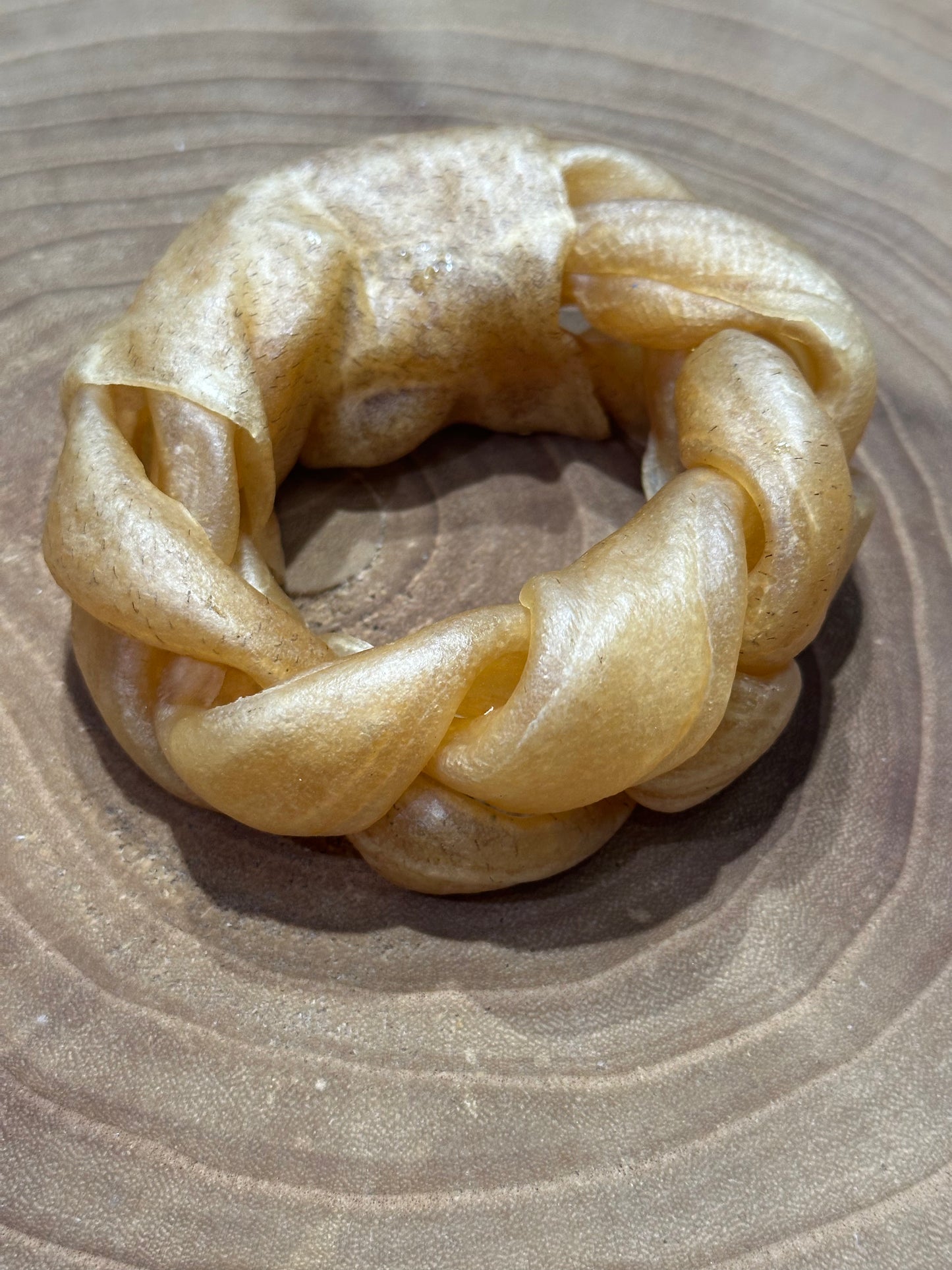 Buffalo Collagen Braided Ring
