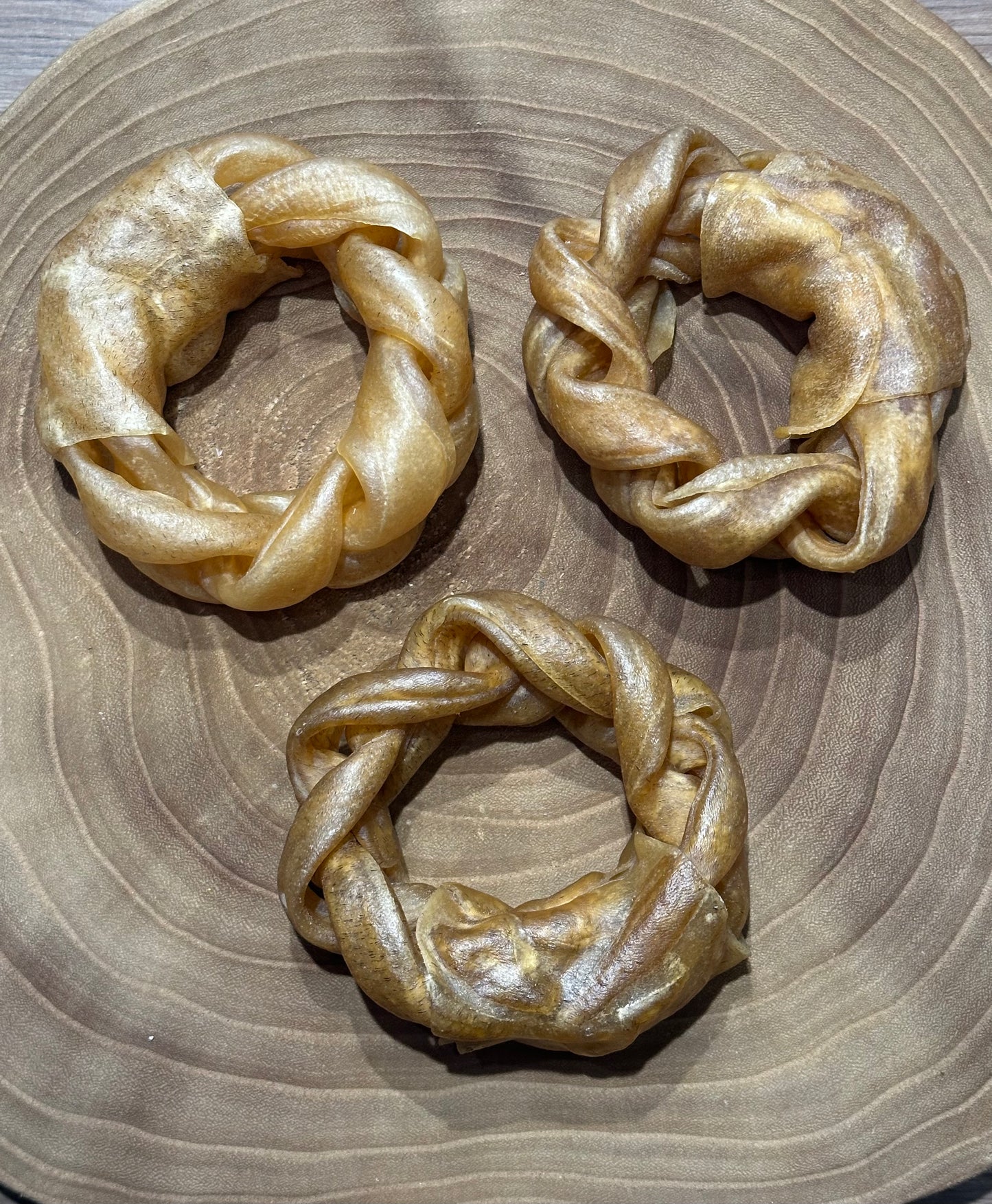 Buffalo Collagen Braided Ring
