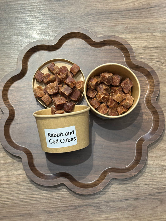 Rabbit and Cod Cubes
