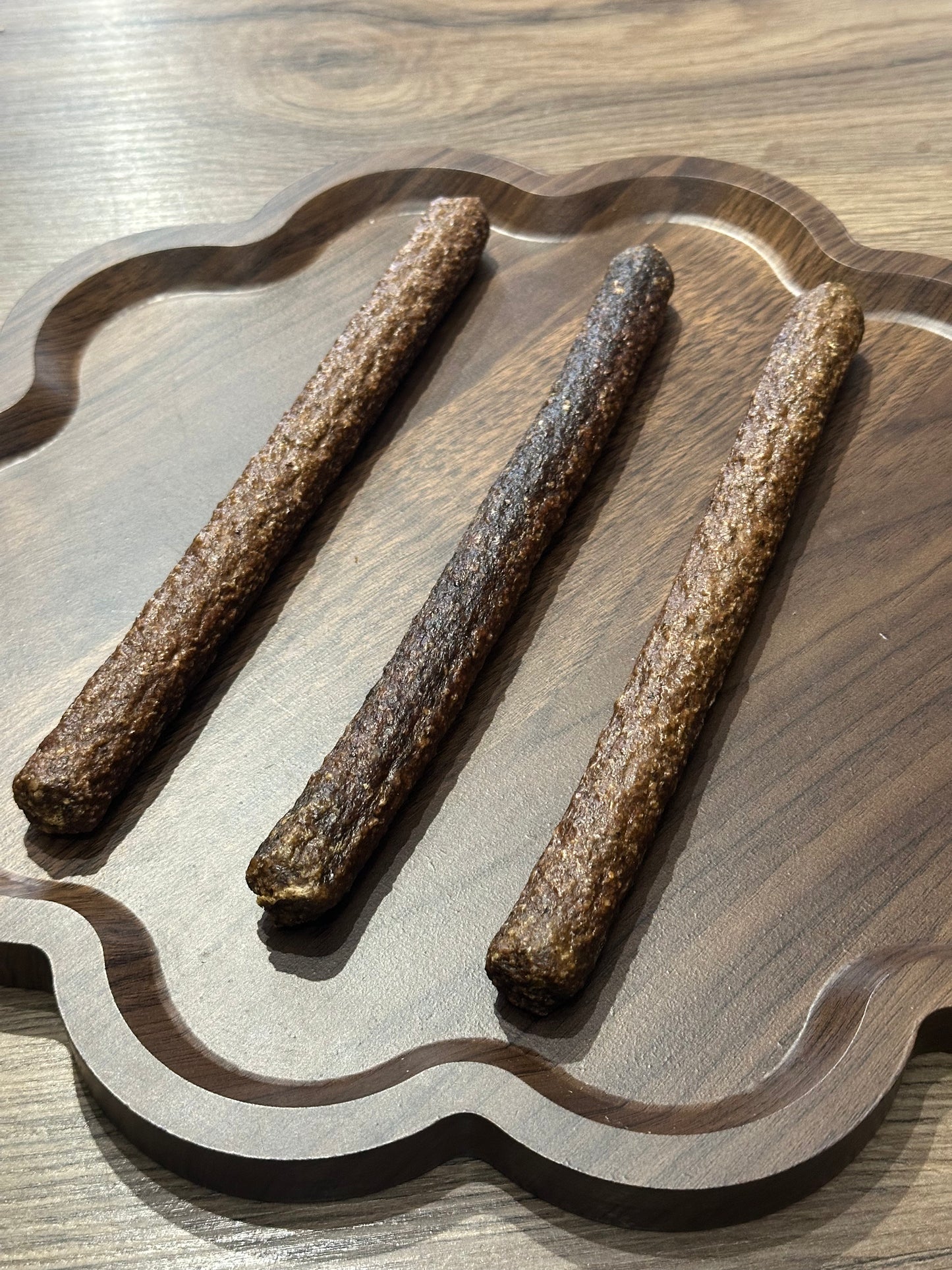 Salmon and Chicken Sticks