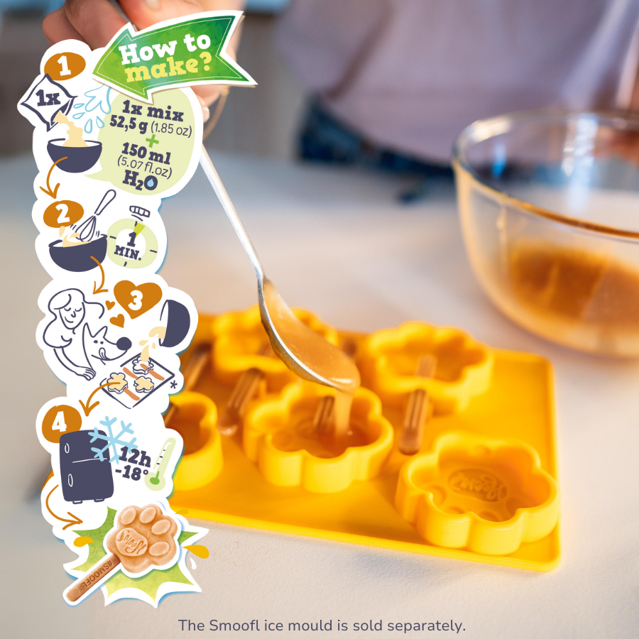 Peanut Butter Dog Ice Cream Mix