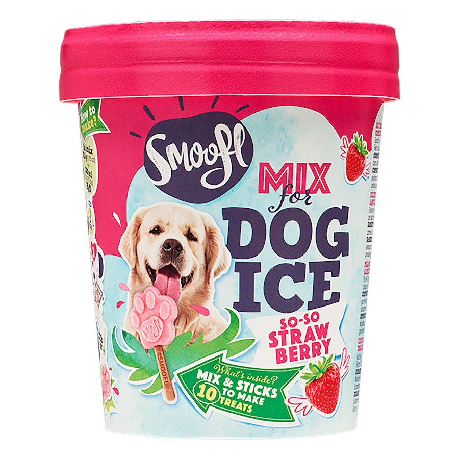 Strawberry Dog Ice Cream Mix
