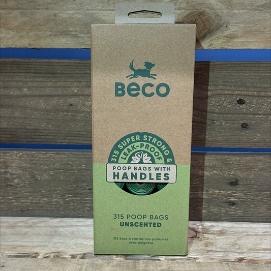 315 Unscented Poo Bags with Handles