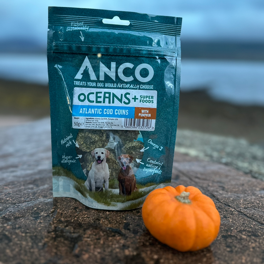 Atlantic Cod Coins with Pumpkin