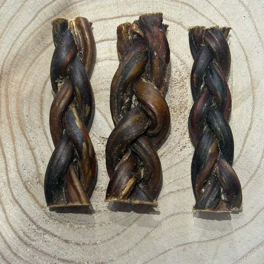 Braided Beef Pizzle 12cm