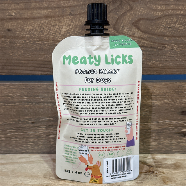 Peanut Butter Pouch 113g