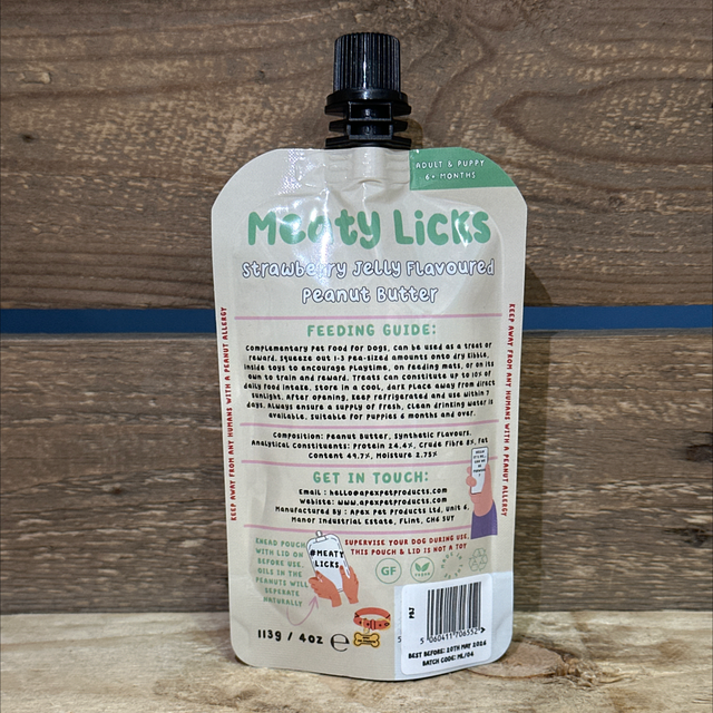 Strawberry Jelly Flavoured Peanut Butter